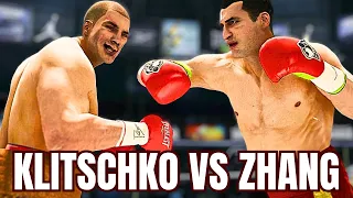 Wladimir Klitschko vs Zhilei Zhang FULL FIGHT - Fight Night Champion AI Simulation