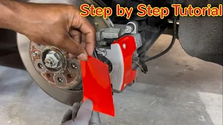 How to wrap brake calipers