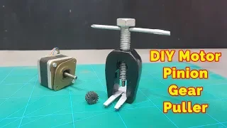 How to make Motor Pinion Gear Puller