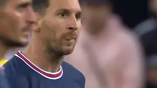 Lionel Messi first debut for PSG!! Against Reims -Here the Historical moments