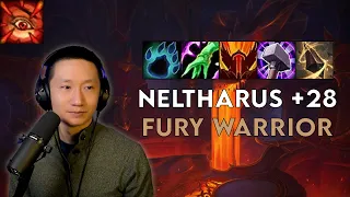 Neltharus +28 | Fury Warrior | Season 2 Dragonflight