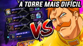 ESCANOR THE ONE VS A TORRE MAIS DIFÍCIL DO JOGO! - The Seven Deadly Sins Grand Cross