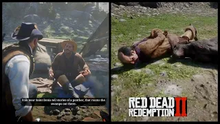 What Happens If You Bring The Legendary Panther to The Camper Who Claims He Would Kill - RDR2