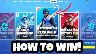 How Many POINTS Do You NEED To QUALIFY For The PLAYSTATION CUP ZERO BUILD FINALS! (MAKE MONEY EASY)