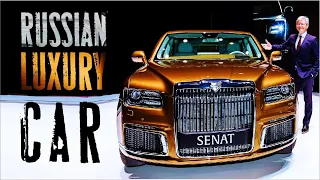 Russian luxury car. Made in Russia