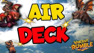 ALL AIR DECK!! EASY WINS in PVP!! | In Warcraft Rumble!