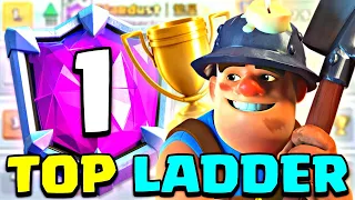 TOP 1 LADDER PUSH | 7900+ CUPS | CLASH ROYALE