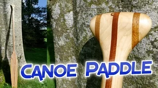 Making a Laminated Canoe Paddle from Salvaged Wood