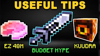 Top 7 OP And Useful Tips | Hypixel Skyblock