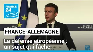 Visite d'État d'E. Macron en Allemagne : la défense, un sujet qui fâche • FRANCE 24