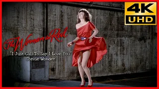 The Woman In Red • "I Just Call To Say I Love You" Stevie Wonder • 4K & HQ sound