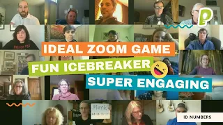 Fun Online Ice-breaker Games - ID Numbers Virtual Name Game for Zoom Calls