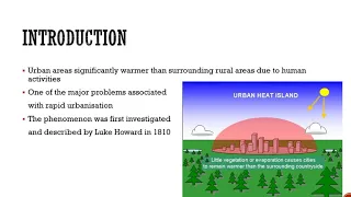 Urban Heat Island: SIONA IAS Academy (UPSC)