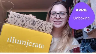 April Unboxing, Adult Fairyloot and Illumicrate.