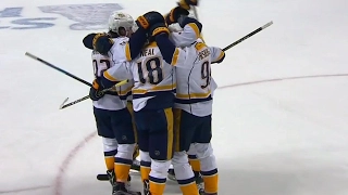 Another Subban rocket leads to another Predators goal