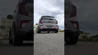 Magnaflow muffler SS 11234 installed on 2017 Kia picanto Gt 1.2