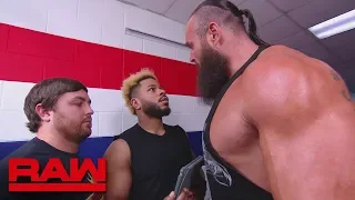 Braun Strowman will face "Colin Jost" and "Michael Che" before WrestleMania: Raw, April 1, 2019