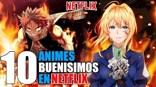 10 Mejores Animes en NETFLIX para ver en 2023!