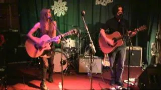 Jeff Campbell and Megan Slankard sing in the New Year :  Starry Plough, Berkeley, Cali