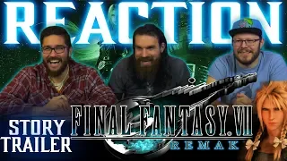 Final Fantasy 7 Remake - Official Trailer REACTION!!