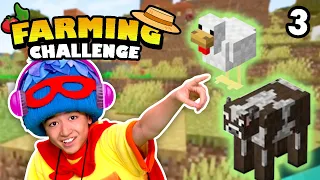 🏡Villages Galore!🏡 | Farming Challenge Earth Day Minecraft EP3 | Mother Goose Club Let's Play