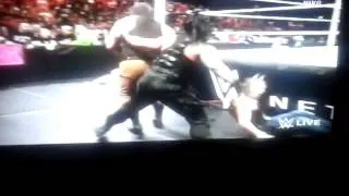 Roman reigns briga com bray wyatt raw fox Sports 2