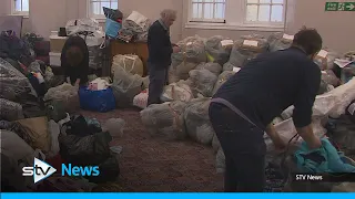 Aid efforts are stepping up to help families fleeing from Ukraine