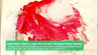 How to make sculpture paste with Plaster of Paris|Easy homemade sculpture paste |Decorative plaster