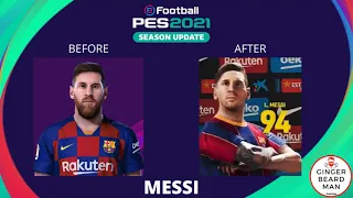4 New Faces coming to PES 2021 ?