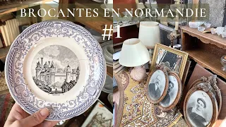 BROCANTE in Normandy part #1 / my flea market finds