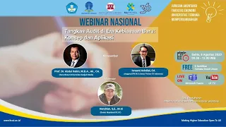 WEBINAR NASIONAL Tangkas Audit di Era Kebiasaan Baru: Konsep dan Aplikasi