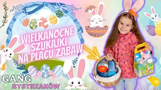 Prezenty od zajączka wielkanocnego🐰🥚 Zabawa w poszukiwanie upominków i słodyczy🎁🐣 Gang Bystrzaków🐷🐶🍎