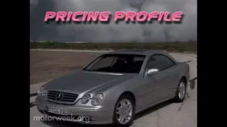 Motorweek 2000 Mercedes-Benz CL500 Road Test