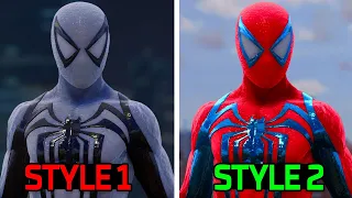 Why Doesn't EVERY Suit Have ALTERNATE Suit STYLES In Marvel's Spider-Man 2?