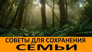 Советы для сохранения мира и любови в семье.