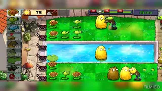 Plants vs Zombies bonus game plus mini games zoom botany 2 full game play,column fight  #fypシ゚viral