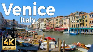 Venice, Italy Walking Tour (4k Ultra HD 60fps) – With Captions