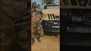 Indian Army's 🆕 Mahindra Defence Armored Light Specialist Vehicle ARMADO