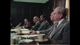 KTLA News: "Mayor Tom Bradley attends meeting about oil supply" (1974)