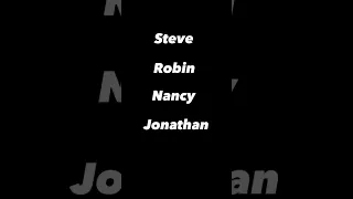 steve+robin+nancy+jonathan | #strangerthings #notaship @aesthetic_edits04 #edit