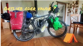 Ortlieb oder Vaude ?  Und was nehme ich mit auf 8 Tage Radtour in DK ?