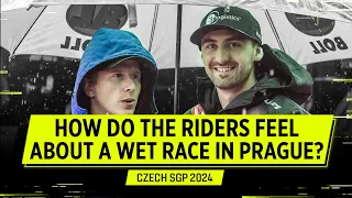 Wet Wet Wet ☔️ Riders talk about conditions at #CzechSGP | FIM Speedway Grand Prix