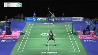 Highlights - Finals | Chou Tien Chen VS Lin Chun-Yi | YONEX SWISS OPEN 2024