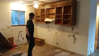 Kitchen Demolition DIY