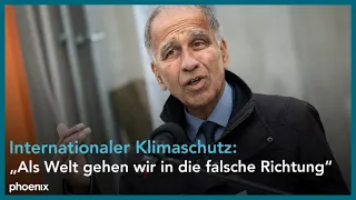 Klimaschutz: Prof. Mojib Latif zum Petersberger Klimadialog 2023 in Berlin