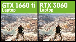 GTX 1660 ti vs. RTX 3060 (115W) Laptop/Notebook