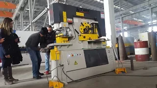 KRRASS High quality Q35Y-20 hydraulic punching machine Iron Worker 90ton