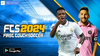 First Touch Soccer 2024 (FTS 24) MOD APK OBB Data Download Best Graphics