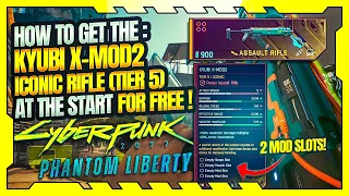 Cyberpunk 2077: Phantom Liberty - How to get the Kyubi X-MOD2 Iconic Rifle for FREE