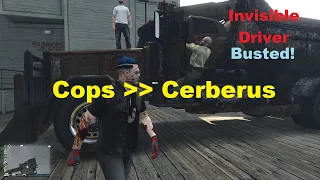 Trolling With The Cerbrus - Cops vs Cerberus | GTA Online Halloween Event